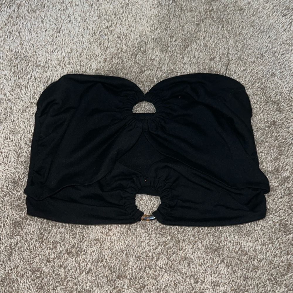 Black tube top